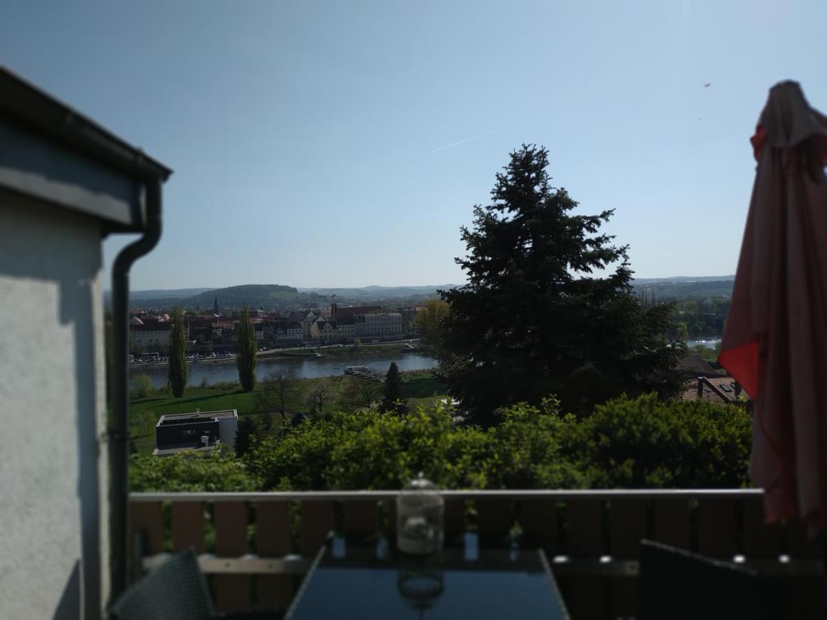 Das Ferienhaus Mit Aussicht Pirna Eksteriør billede