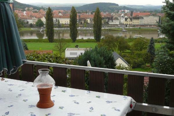 Das Ferienhaus Mit Aussicht Pirna Eksteriør billede